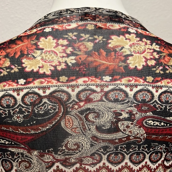 Unity World Wear Boho Shirt Sz L - Picture 6 of 8